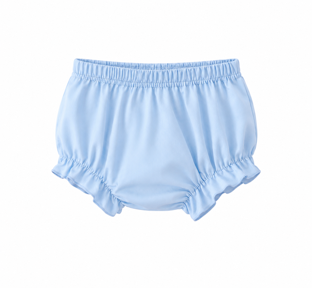 Blue Ribbon Print Bloomer Set