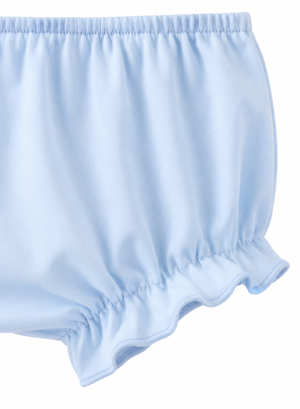 Blue Ribbon Print Bloomer Set